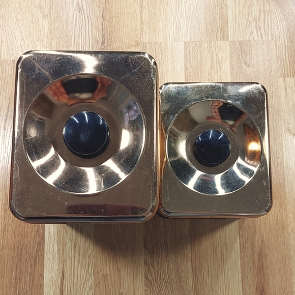 Lincoln Beautyware kitchen tins (Sugar, Tea) in copper color - Picture 8 of 8